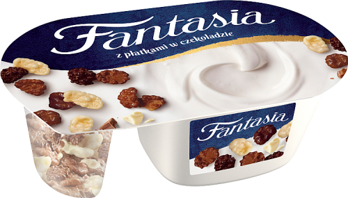 Fantasia Jogurt kremowy z płatkami w czekoladzie 102 g