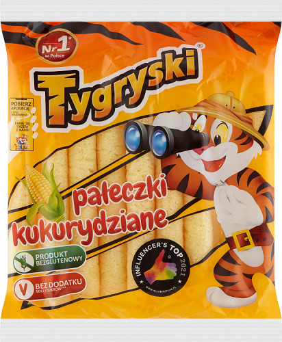 Tygryski Pałeczki kukurydziane 50 g