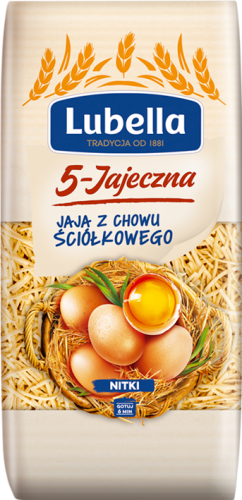 Lubella 5-Jajeczna Makaron nitki 250 g