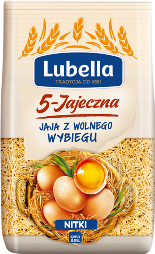 Lubella 5-Jajeczna Makaron nitki 400 g