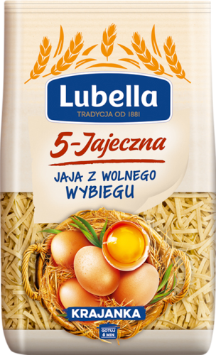 Lubella 5-Jajeczna Makaron krajanka 400 g