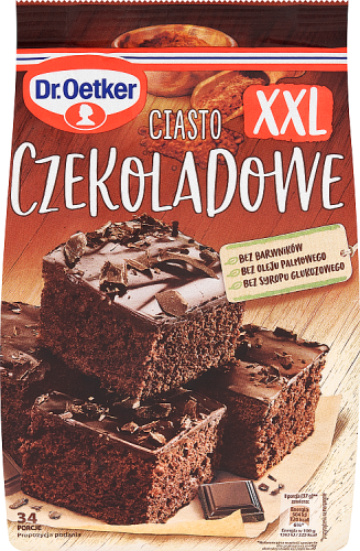 Dr. Oetker Ciasto czekoladowe XXL 671 g