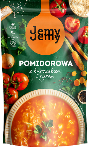 JemyJemy Pomidorowa z kurczakiem i ryżem 450 g