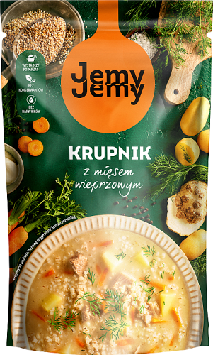 JemyJemy Krupnik z mięsem wieprzowym 450 g