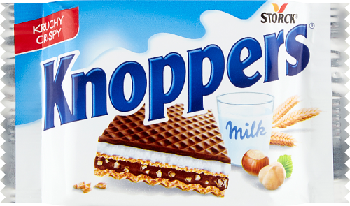 Knoppers Wafelek mleczno-orzechowy 25 g