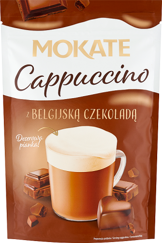 Mokate Cappuccino z belgijską czekoladą 110 g