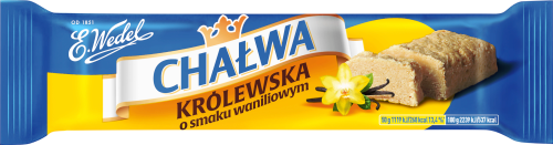 E. Wedel Chałwa królewska o smaku waniliowym 50 g
