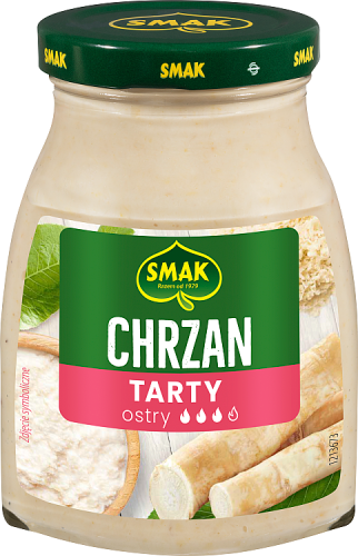 Smak Chrzan tarty ostry 175 g
