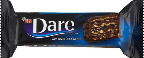 Eti Dare Wafel w czekoladzie z kremem czekoladowym 50 g
