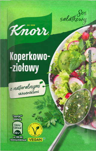 Knorr Sos sałatkowy koperkowo-ziołowy 9 g