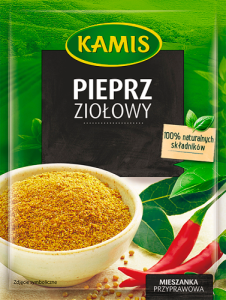 Kamis Pieprz ziołowy Mieszanka przyprawowa 15 g