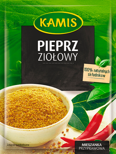 Kamis Pieprz ziołowy Mieszanka przyprawowa 15 g