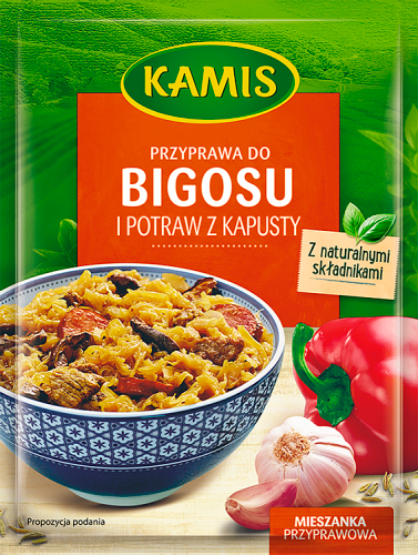 Kamis Kuchnia polska Przyprawa do bigosu i potraw z kapusty Mieszanka przyprawowa 20 g