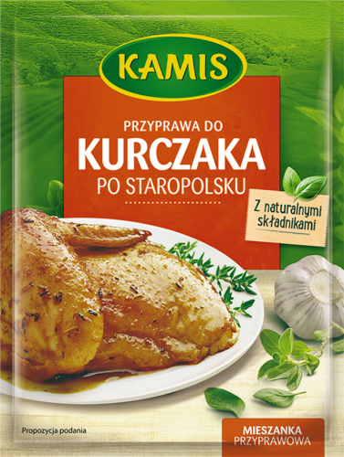 Kamis Przyprawa do kurczaka po staropolsku Mieszanka przyprawowa 25 g