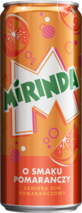 Mirinda Orange Napój gazowany 330 ml