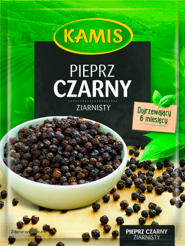 Kamis Pieprz czarny ziarnisty 16 g
