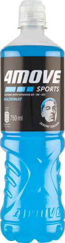 4Move Napój izotoniczny niegazowany o smaku wieloowocowym 750 ml