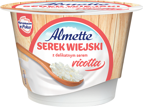 Almette Serek wiejski z delikatnym serem ricotta 150 g