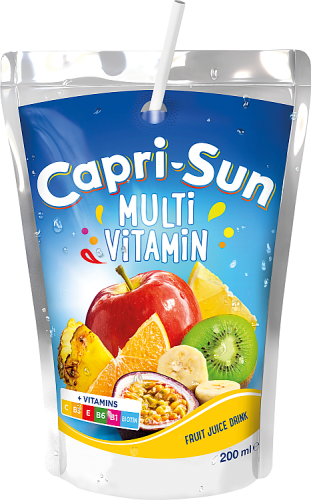 Capri-Sun Multivitamin Napój wieloowocowy 200 ml