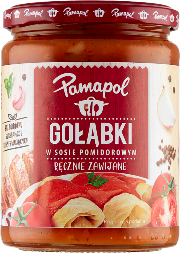 Pamapol Gołąbki w sosie pomidorowym 500 g