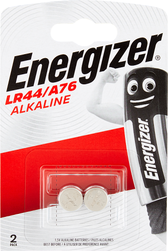 Energizer LR44/A76 1,5 V Baterie alkaliczne 2 sztuki