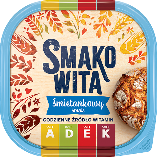 Smakowita Margaryna śmietankowy smak 450 g