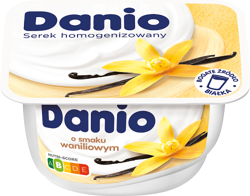 Danio Serek homogenizowany o smaku waniliowym 130 g