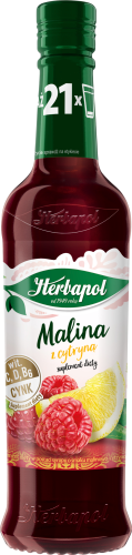 Herbapol Suplement diety malina z cytryną 420 ml