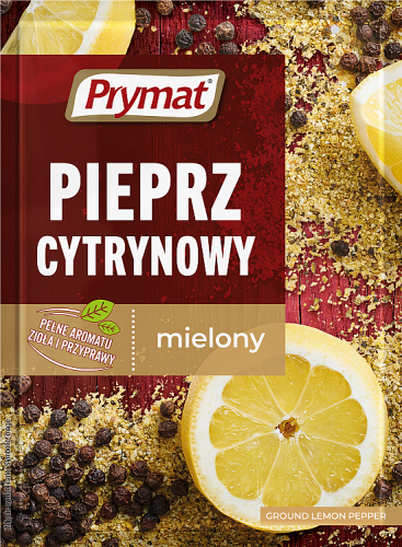 Prymat Pieprz cytrynowy mielony 20 g