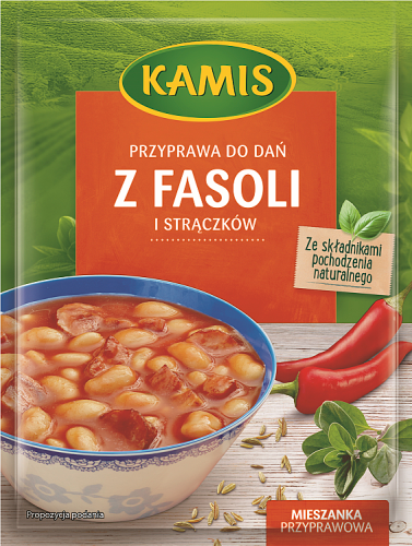 Kamis Kuchnia polska Przyprawa do dań z fasoli Mieszanka przyprawowa 20 g
