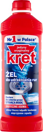 kret Żel do udrożniania rur 500 g