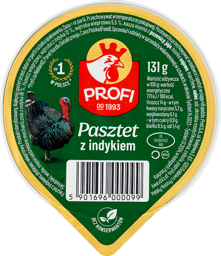 Profi Pasztet z indykiem 131 g
