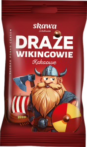 Wadowice Skawa Wiking Draże kakaowe 70 g
