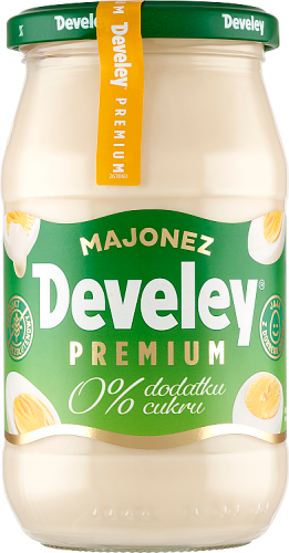 Develey Premium Majonez bez dodatku cukru 400 ml