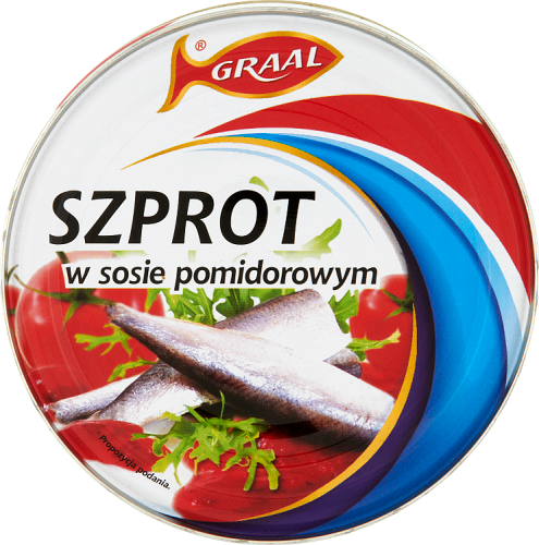 GRAAL Szprot w sosie pomidorowym 300 g
