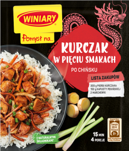 Winiary Pomysł na... Kurczak w pięciu smakach po chińsku 37 g