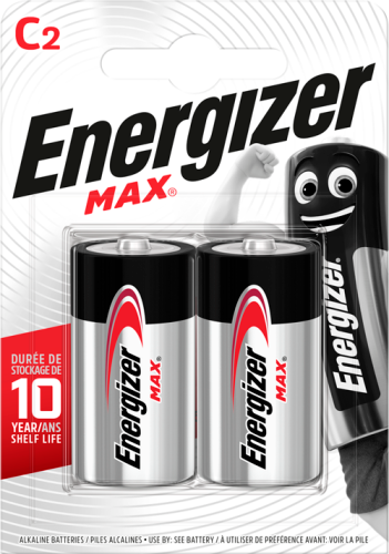 Energizer Max C-LR14 1,5 V Baterie alkaliczne 2 sztuki