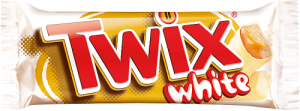 Twix White Ciasteczka oblane karmelem i białą czekoladą 46 g (2 x 23 g)