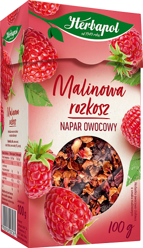 Herbapol Napar owocowy malinowa rozkosz 100 g