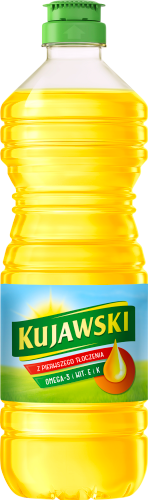 Kujawski Olej rzepakowy z pierwszego tłoczenia 500 ml