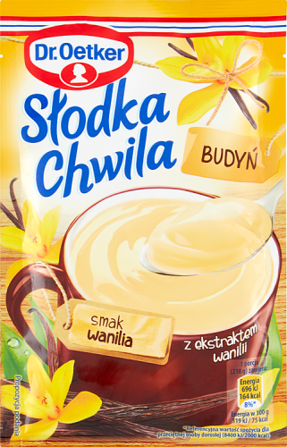 Dr. Oetker Słodka Chwila Budyń smak wanilia 43 g