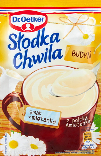 Dr. Oetker Słodka Chwila Budyń smak śmietanka 43 g
