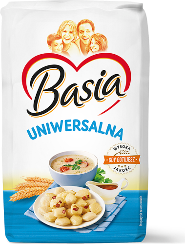 Basia Mąka uniwersalna pszenna typ 480 1 kg