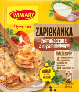 Winiary Pomysł na.... Zapiekanka ziemniaczana z mięsem mielonym 42 g