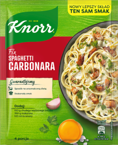Knorr Fix spaghetti carbonara 38 g