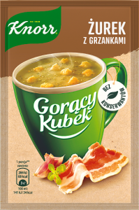 Knorr Gorący Kubek Żurek z grzankami 17 g