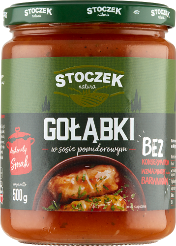 Stoczek Gołąbki w sosie pomidorowym 500 g