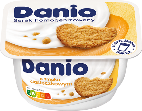 Danio Serek homogenizowany o smaku ciasteczkowym 130 g