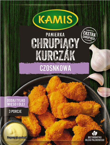 Kamis Panierka chrupiący kurczak czosnkowa 70 g