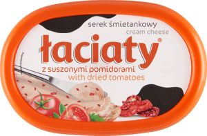 Łaciaty Serek śmietankowy z suszonymi pomidorami 135 g
